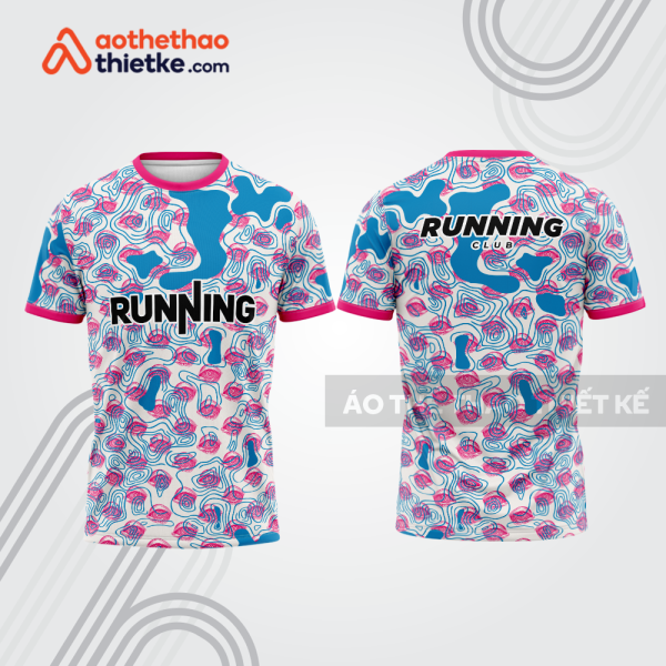 Mẫu thiết kế áo thun cổ tròn chạy bộ đẹp cba1796