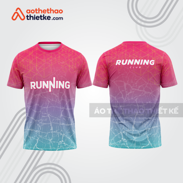 Mẫu thiết kế áo thun cổ tròn chạy bộ đẹp cba1797