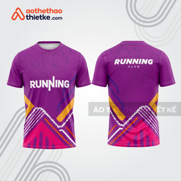Mẫu thiết kế áo thun cổ tròn chạy bộ đẹp cba1798