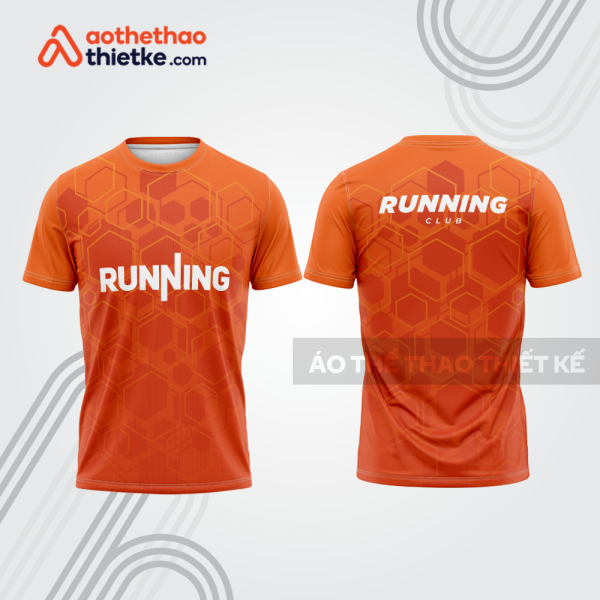 Mẫu thiết kế áo thun cổ tròn chạy bộ đẹp cba1801