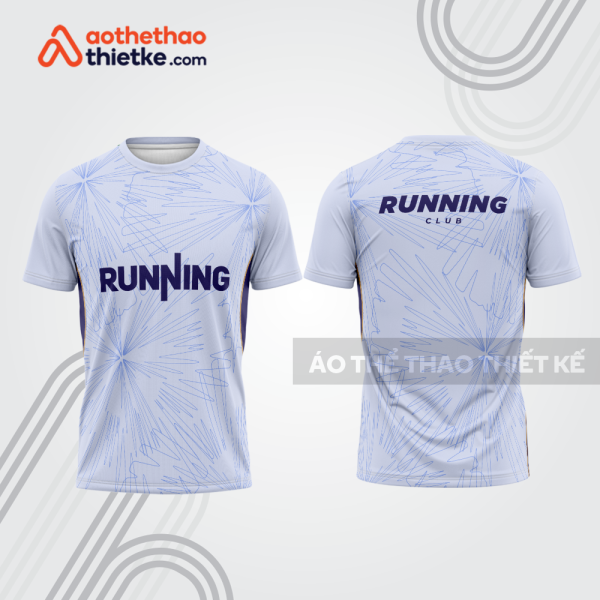 Mẫu thiết kế áo thun cổ tròn chạy bộ đẹp cba1804