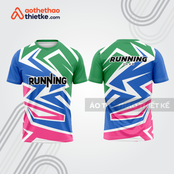 Mẫu thiết kế áo thun cổ tròn chạy bộ đẹp cba1806