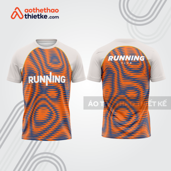 Mẫu thiết kế áo thun cổ tròn chạy bộ đẹp cba1813