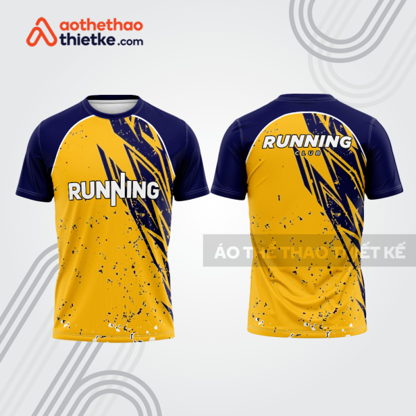Mẫu thiết kế áo thun cổ tròn chạy bộ đẹp cba1824