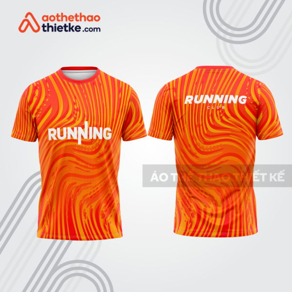 Mẫu thiết kế áo thun cổ tròn chạy bộ đẹp cba1826