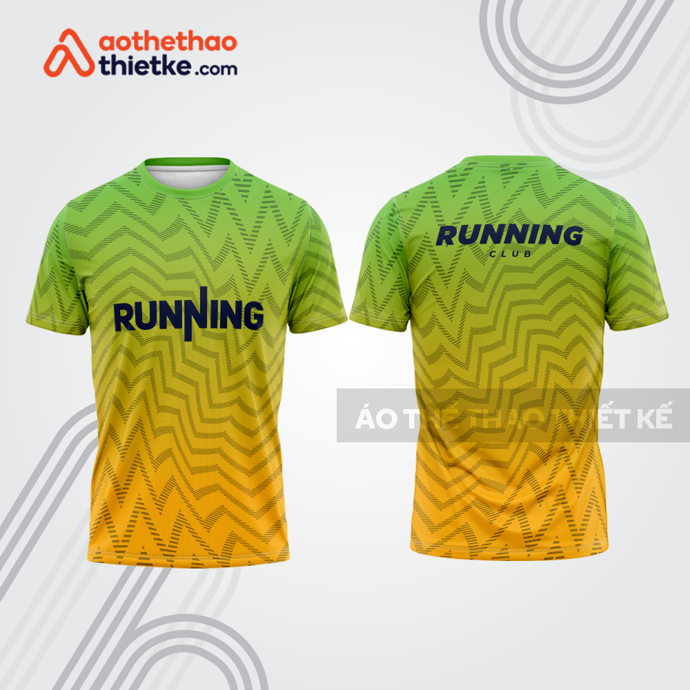 Mẫu thiết kế áo thun cổ tròn chạy bộ đẹp cba1829