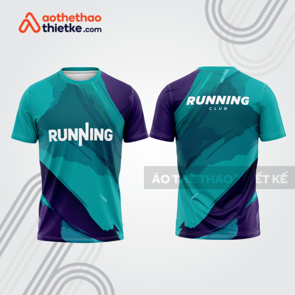 Mẫu thiết kế áo thun cổ tròn chạy bộ đẹp cba1841