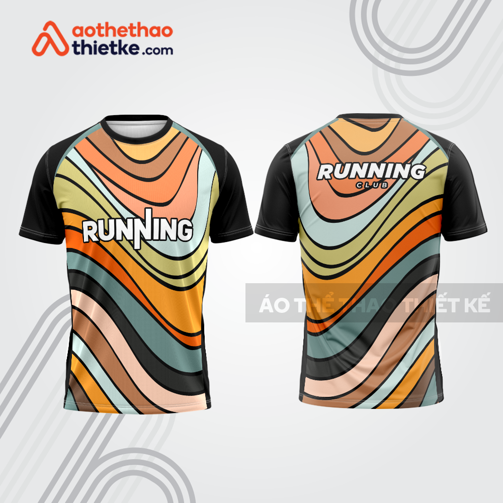 Mẫu thiết kế áo thun cổ tròn chạy bộ đẹp cba1863