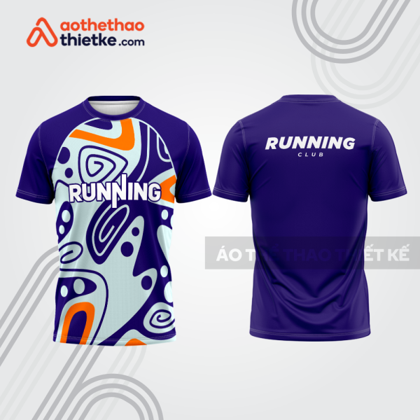 Mẫu thiết kế áo thun cổ tròn chạy bộ đẹp cba1866