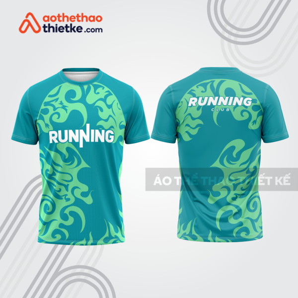 Mẫu thiết kế áo thun cổ tròn chạy bộ đẹp cba1874