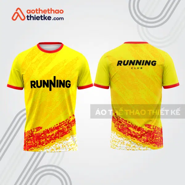 Mẫu thiết kế áo thun cổ tròn chạy bộ đẹp cba1887
