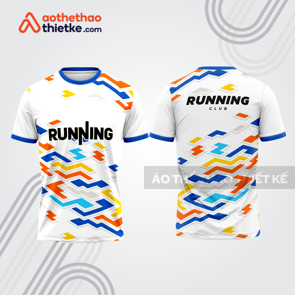 Mẫu thiết kế áo thun cổ tròn chạy bộ đẹp cba1888