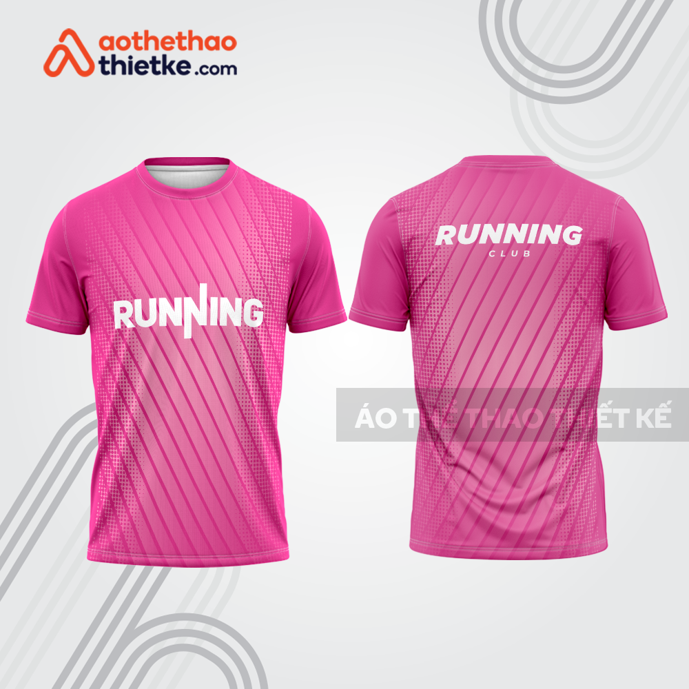 Mẫu thiết kế áo thun cổ tròn chạy bộ đẹp cba1901