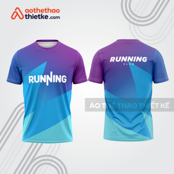 Mẫu thiết kế áo thun cổ tròn chạy bộ đẹp cba1904