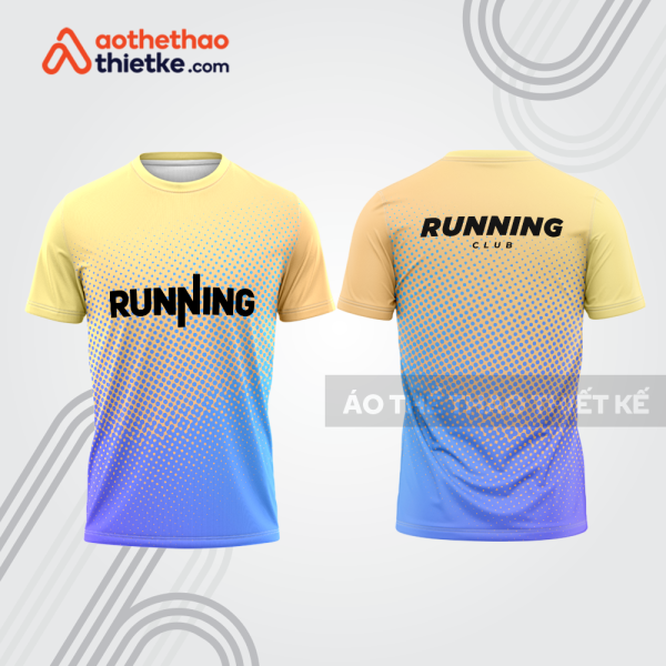 Mẫu thiết kế áo thun cổ tròn chạy bộ đẹp cba1915