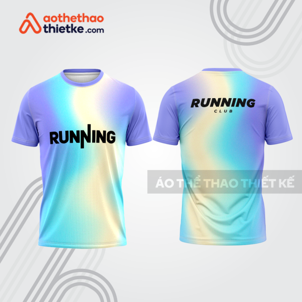 Mẫu thiết kế áo thun cổ tròn chạy bộ đẹp cba1917