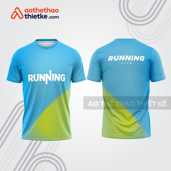 Mẫu thiết kế áo thun cổ tròn chạy bộ đẹp cba1935