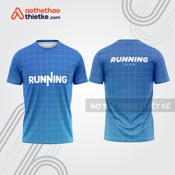 Mẫu thiết kế áo thun cổ tròn chạy bộ đẹp cba1943