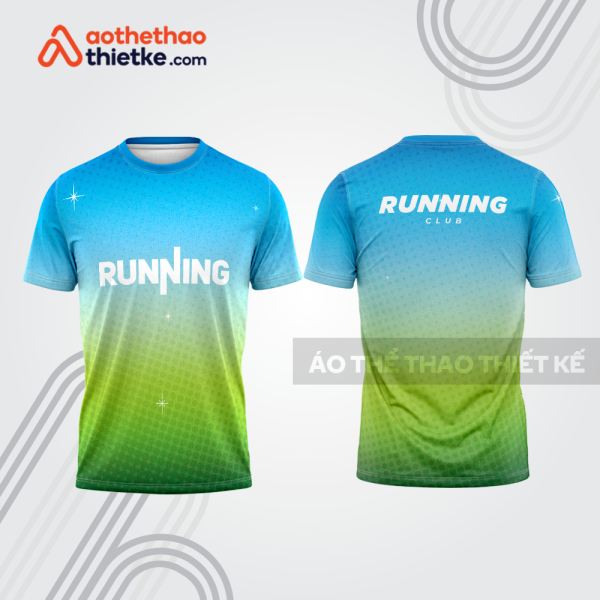 Mẫu thiết kế áo thun cổ tròn chạy bộ đẹp cba1953