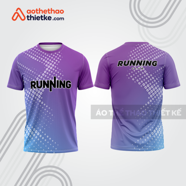 Mẫu thiết kế áo thun cổ tròn chạy bộ đẹp cba1955