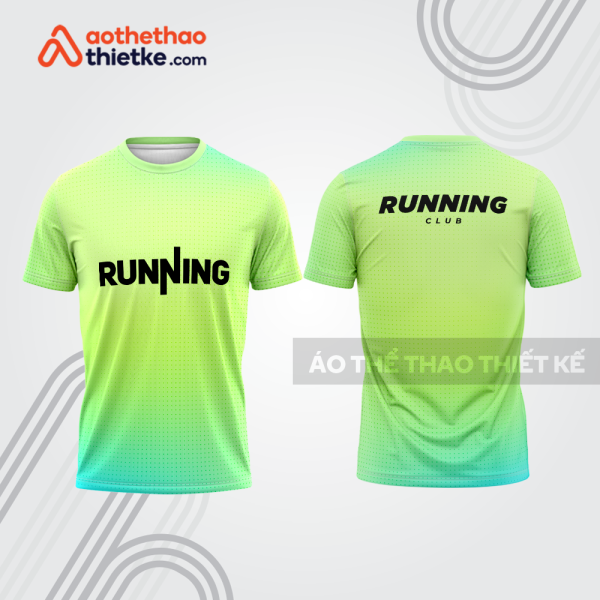 Mẫu thiết kế áo thun cổ tròn chạy bộ đẹp cba1957