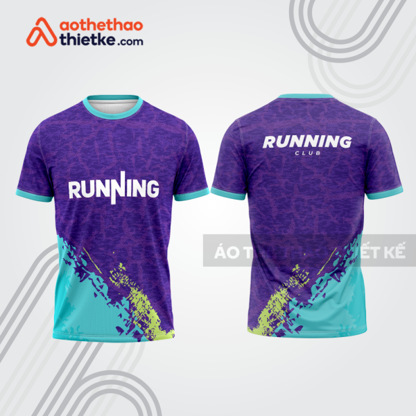 Mẫu thiết kế áo thun cổ tròn chạy bộ đẹp cba1965