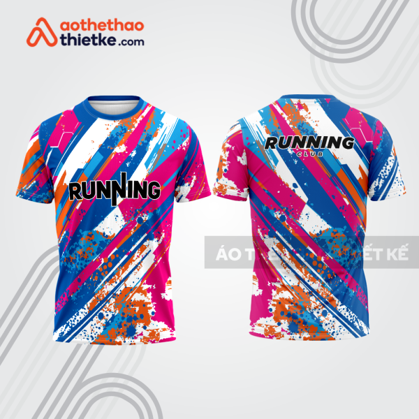 Mẫu thiết kế áo thun cổ tròn chạy bộ đẹp cba1975