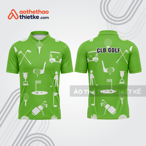 Mẫu thiết kế áo polo đồng phục thi đấu golf gf503
