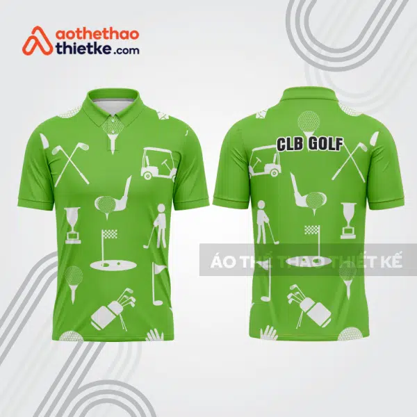Mẫu thiết kế áo polo đồng phục thi đấu golf gf503