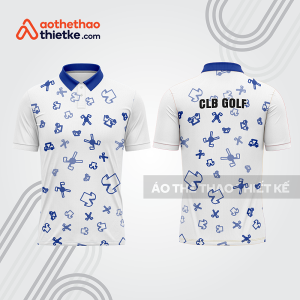 Mẫu thiết kế áo polo đồng phục thi đấu golf gf505