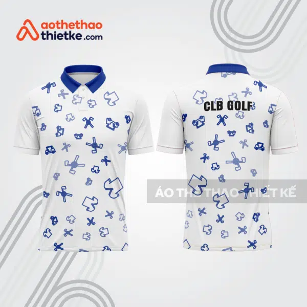 Mẫu thiết kế áo polo đồng phục thi đấu golf gf505