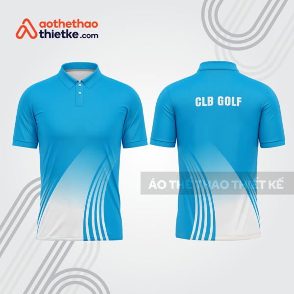Mẫu thiết kế áo polo đồng phục thi đấu golf gf512