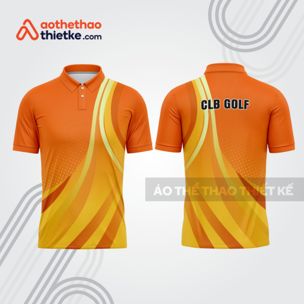 Mẫu thiết kế áo polo đồng phục thi đấu golf gf514