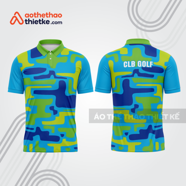Mẫu thiết kế áo polo đồng phục thi đấu golf gf517