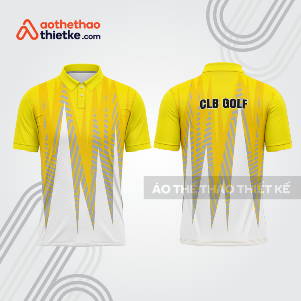 Mẫu thiết kế áo polo đồng phục thi đấu golf gf519