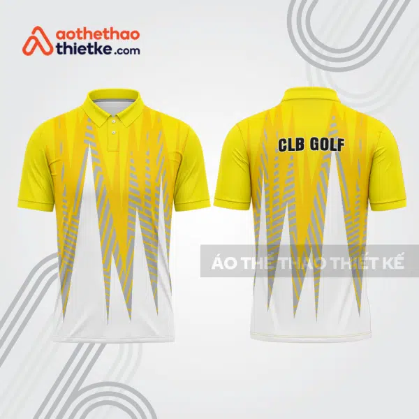 Mẫu thiết kế áo polo đồng phục thi đấu golf gf519