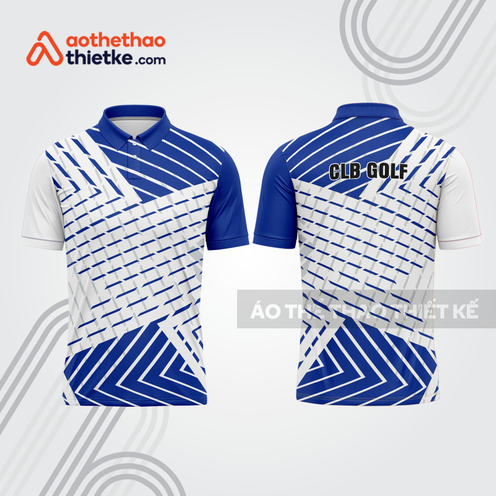 Mẫu thiết kế áo polo đồng phục thi đấu golf gf523