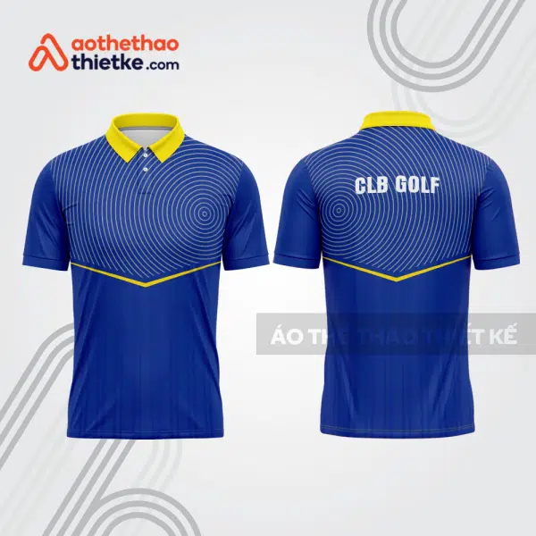 Mẫu thiết kế áo polo đồng phục thi đấu golf gf528