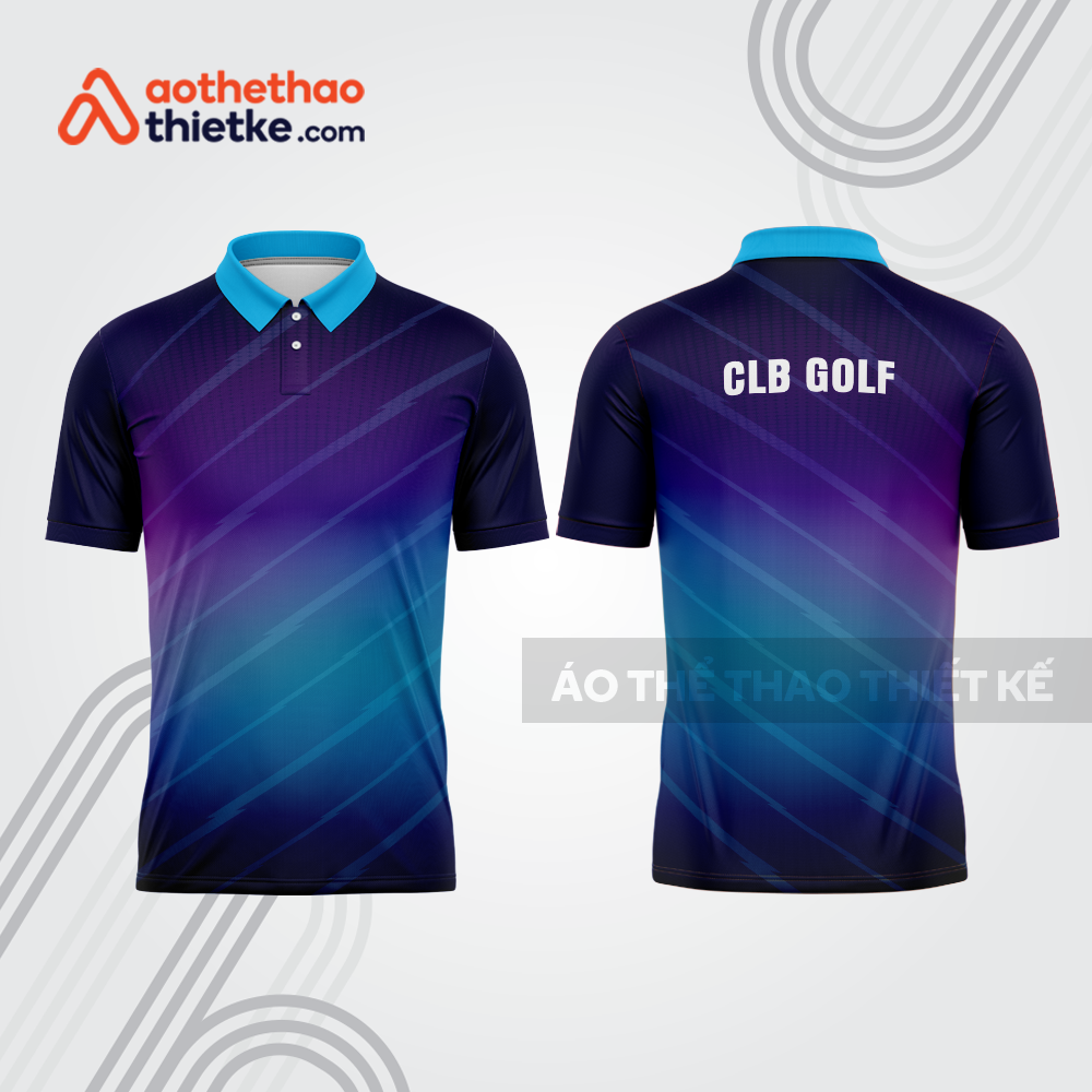 Mẫu thiết kế áo polo đồng phục thi đấu golf gf533