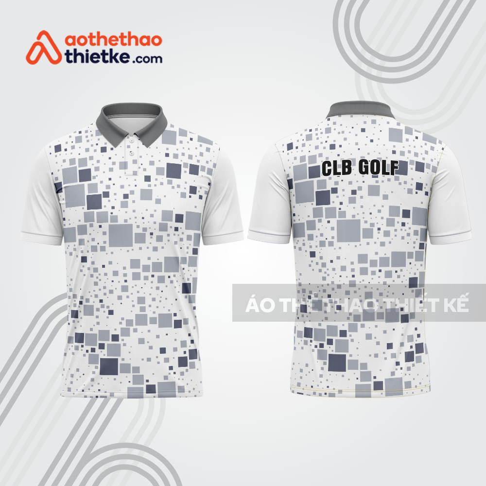Mẫu thiết kế áo polo đồng phục thi đấu golf gf535