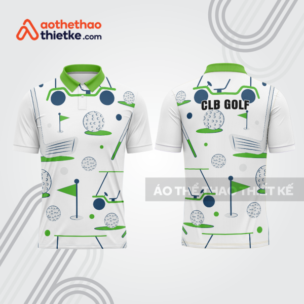 Mẫu thiết kế áo polo đồng phục thi đấu golf gf537