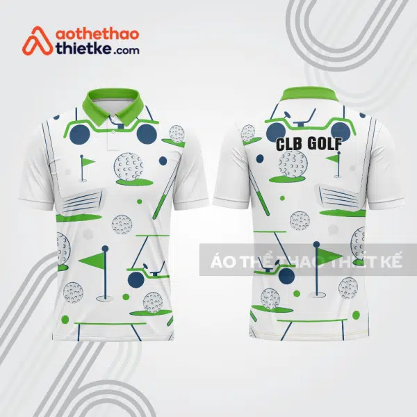 Mẫu thiết kế áo polo đồng phục thi đấu golf gf537