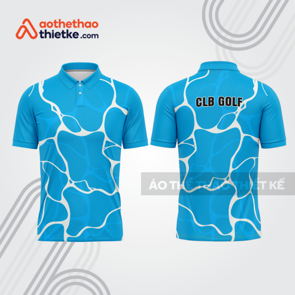 Mẫu thiết kế áo polo đồng phục thi đấu golf gf538