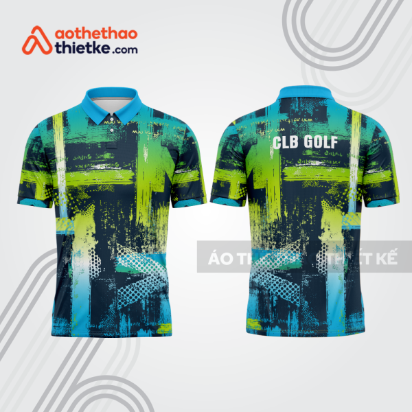 Mẫu thiết kế áo polo đồng phục thi đấu golf gf539