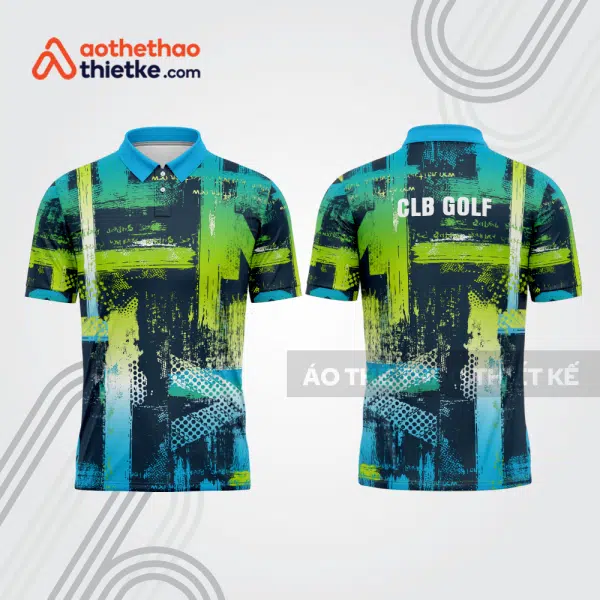 Mẫu thiết kế áo polo đồng phục thi đấu golf gf539