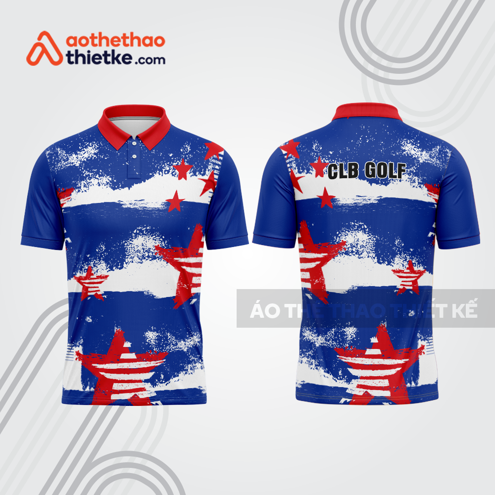 Mẫu thiết kế áo polo đồng phục thi đấu golf gf541