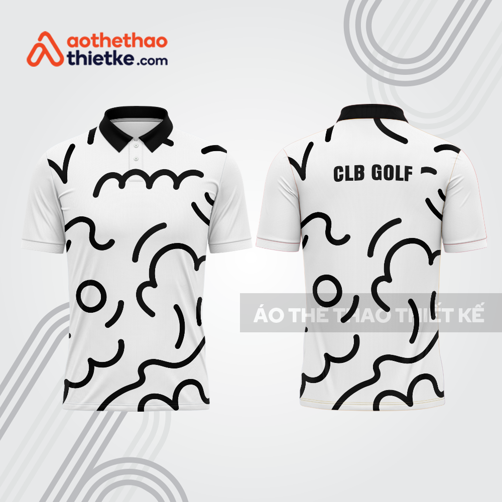 Mẫu thiết kế áo polo đồng phục thi đấu golf gf542