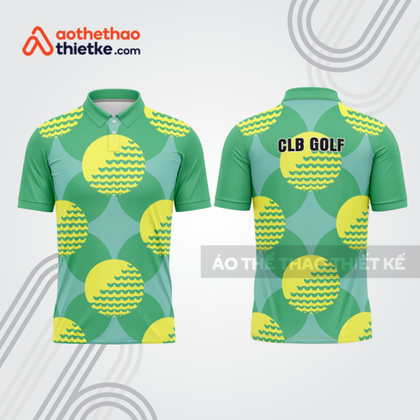 Mẫu thiết kế áo polo đồng phục thi đấu golf gf544