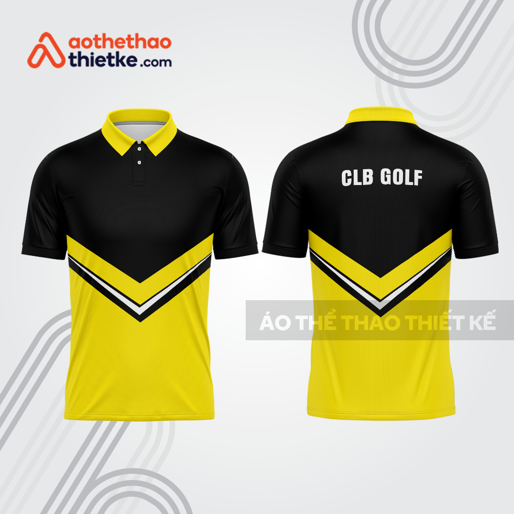 Mẫu thiết kế áo polo đồng phục thi đấu golf gf545