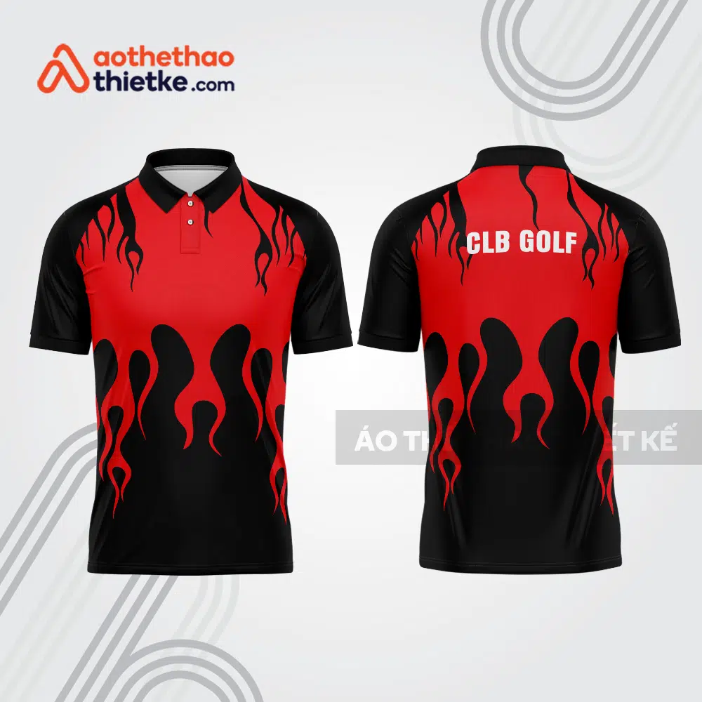 Mẫu thiết kế áo polo đồng phục thi đấu golf gf546